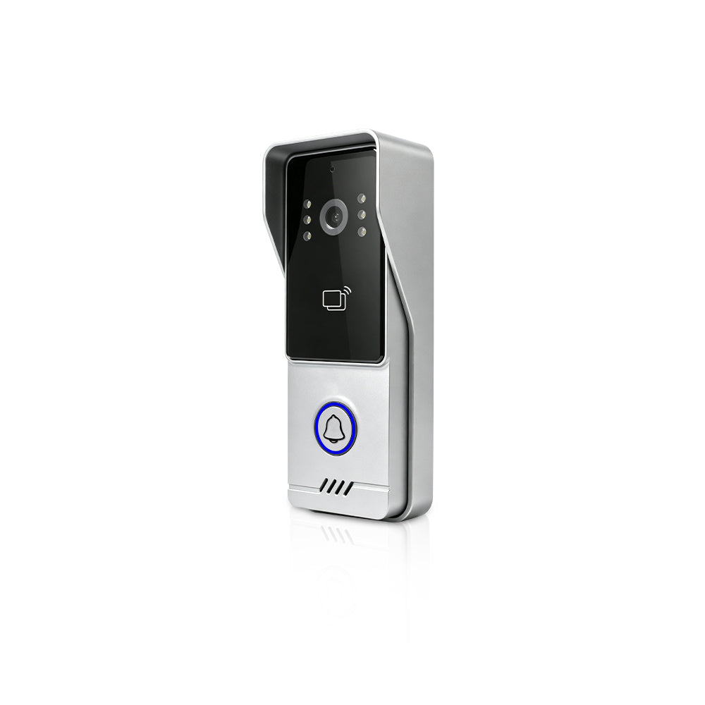 Anjielo IP Video Intercom System with High-Definition Large Screen & Infrared Night Vision Fill Light – Tuya App, 7/10.1-Inch Touch Screen, RFID Unlock for Multi-Story Villas