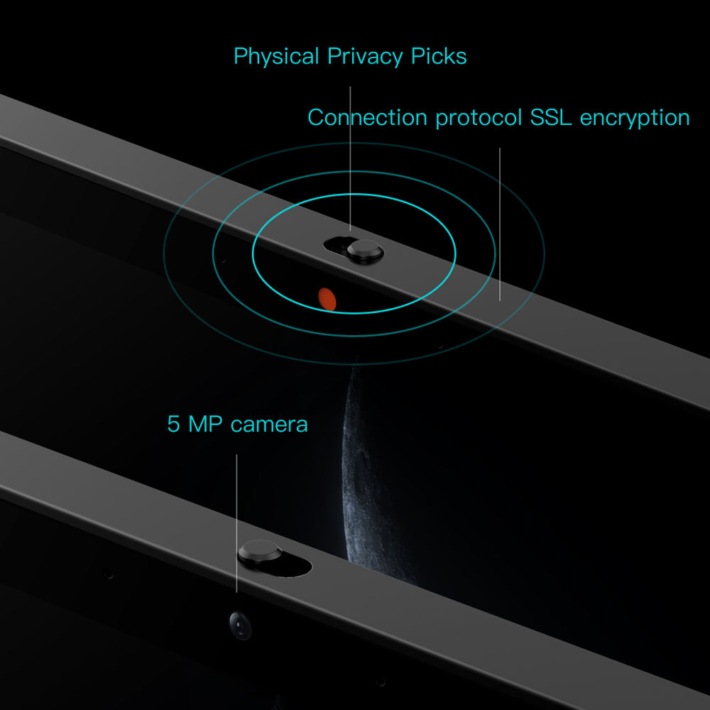 Anjielo 2025 10.1" Tuya Smart Home Automation In-Wall Mount Central Control Switch Panel with Zigbee Hub Gateway Built-in Alexa Voice