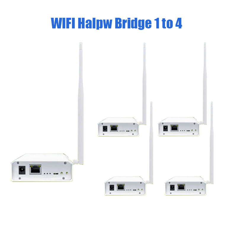 2024 New Wifi Halow Wireless Bridge Enhanced Version for 3km Long Distance Transmission Faster Speed and Stronger Penetration