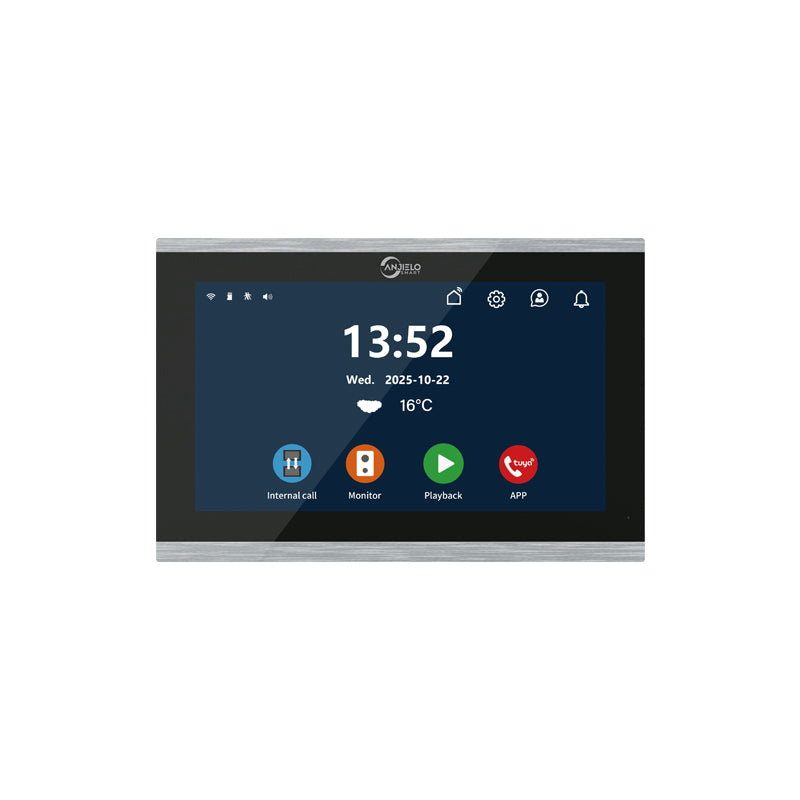 ANJIELO SMART 1080P TUYA Video intercom，7inch 10inch Touch Monitor