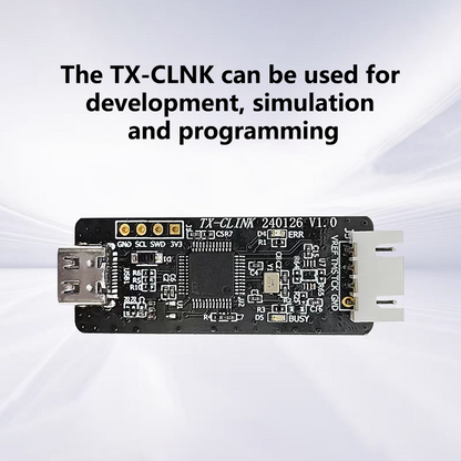 Taixin TX-CLNK can be used for development, simulation, and programming.