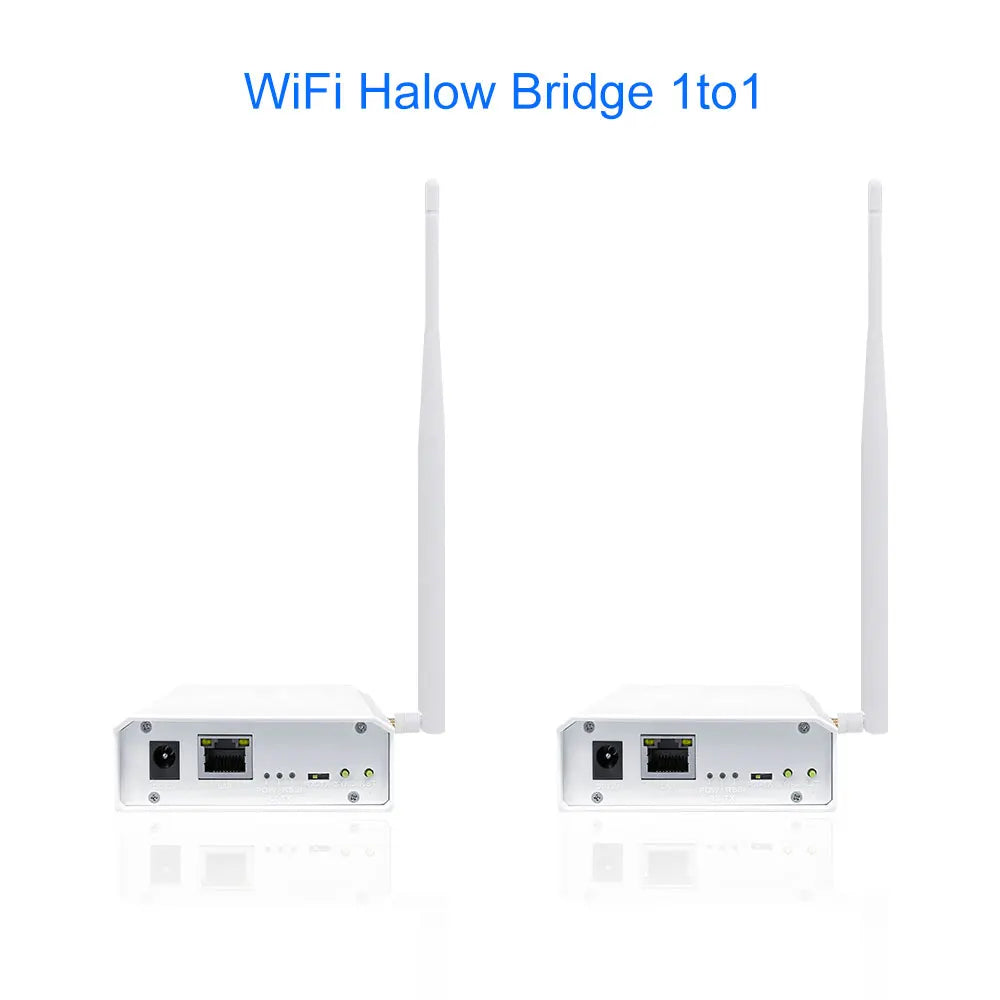 2024 New Wifi Halow Wireless Bridge Enhanced Version for 3km Long Distance Transmission Faster Speed and Stronger Penetration