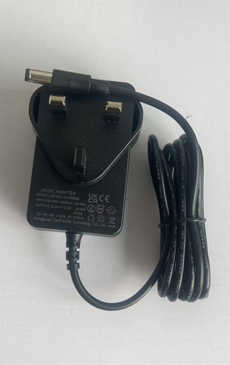The Video intercom and camera DC power adapter supplies 12V-15V, suitable for all models of ANJIELO store video intercom systems and camera power adapters
