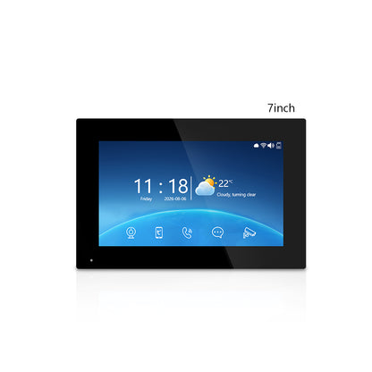 Anjielo IP HD Video Intercom System with Tuya App – 7/10.1-Inch Touch Screen, AHD 2.0MP Camera, RFID Unlock for Villa & Apartment