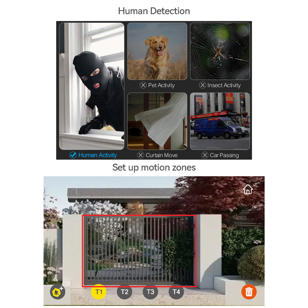 2-wire video doorbell intercom system 10.1 inch touch screen with night vision camera doorbell phone two-way intercom for home security