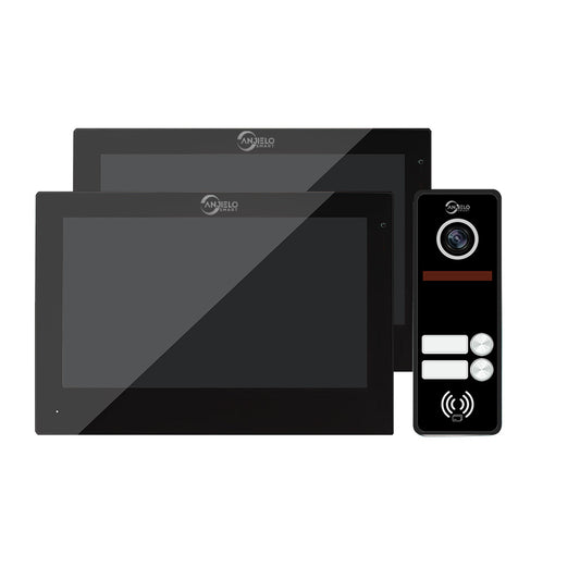 Anjielo Smart Touch Monitor 7 inch 2-door or 3-door Doorbell Video intercom For Apartment