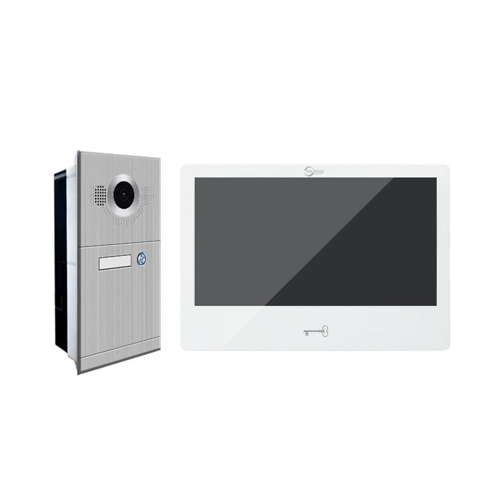 Anjielosmart 10" WIFI Video Intercom For Home Video Doorbell Interphone Camera 1080P Tuya Video Intercom System For Apartment Villa