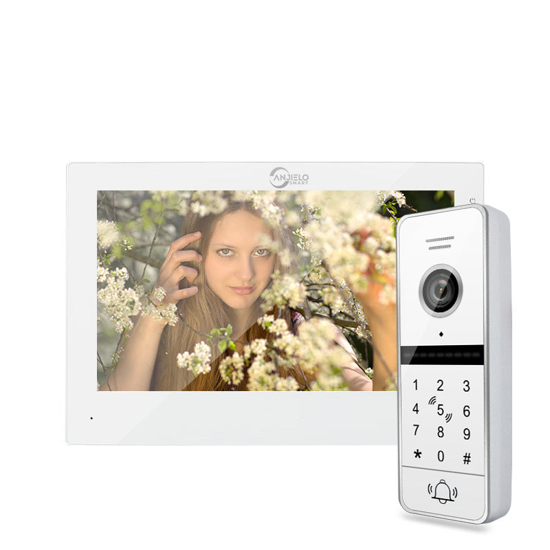 New Tuya Smart Wide View Angle doorbell with 7 lnch Screen 1080P Touch Monitor Motion Detection Video Doorphone For Home Safety