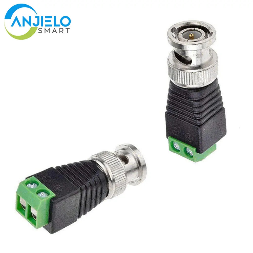 Camera CCTV Connectors BNC UTP Coax CAT5 Video Balun Connector Adapter for CCTV Surveillance Camera CCTV System