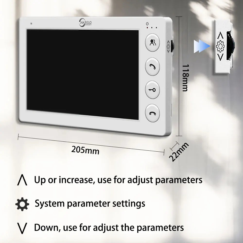 A closer look at Video Door Intercom For Scandinavian Luxury Apartments