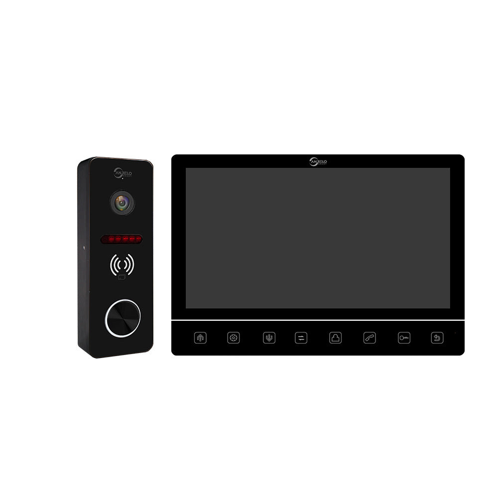 TUYA Video Intercom System 10 Inch WiFi Touch Button Monitor 1080P Doorbell Camera Support ID Card Video Camera For Home Villa Apartment