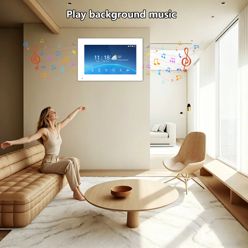 Anjielo 4-Wire Multi-Family Video Intercom System with Tuya Smart – 1080P HD, Motion Detection & Night Vision