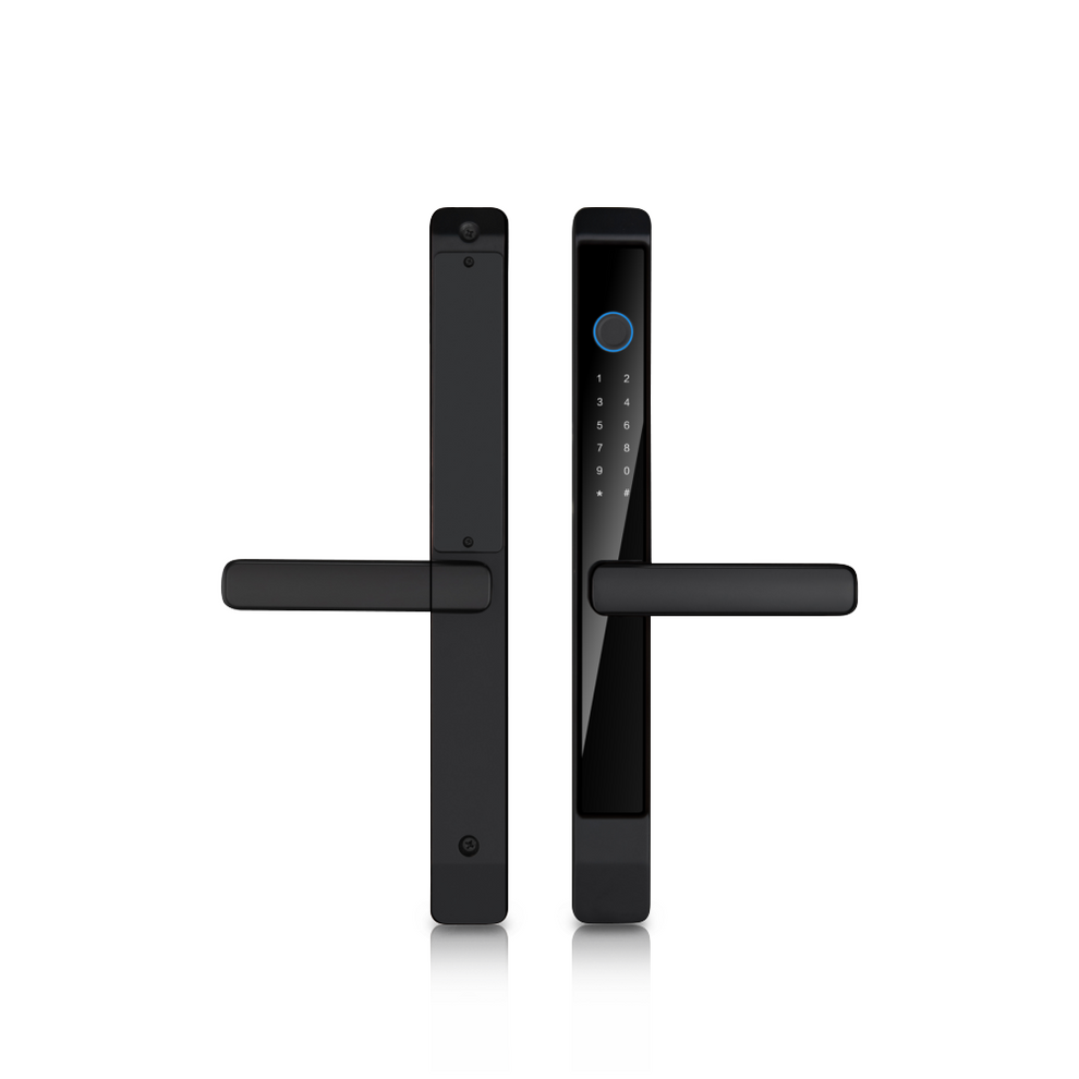 Anjielo Newest Smart Door Lock Thermal-Break Smart Fingerprint Waterpr ...