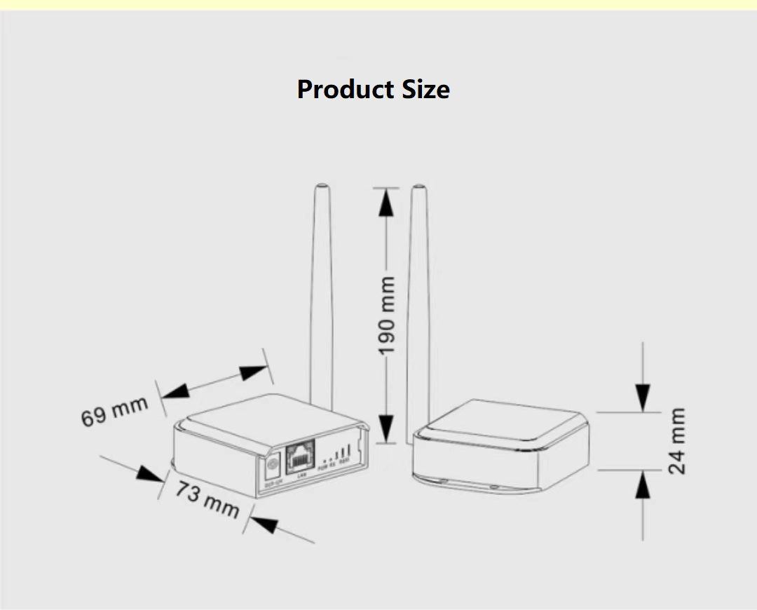 Anjielo Smart Omnidirectional Glue Stick Antenna