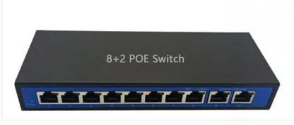 Universal POE Ethernet Switch IP Phone Home Router 4+2 Ports/8+2Ports RJ45 250M Wireless AP Enterprise Networking CCTV Security IP camera