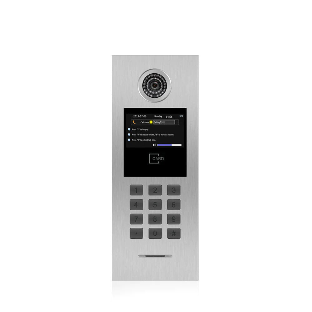7 inch Screen IP Building Video Intercom For Apartment Building RFID Card Access Control System  TUYA Smart Video Intercom Phone For Home Doorbell