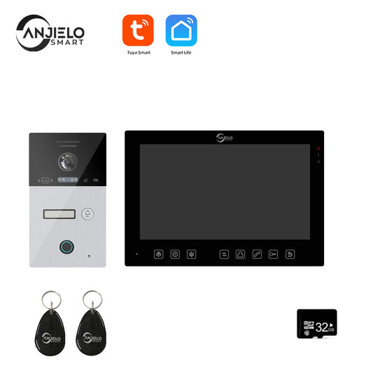 7" WIFI Video Intercom For Apartment 1080P Video Doorphone Call 1/2/3 Floor WIFI Door Bell Tuya Video Intercom For Home