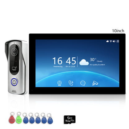 Anjielo 2-Wire Video Intercom System with Tuya Smart App, 7"/10" Touch Screen, 1080P HD & IP65 Waterproof Doorbell