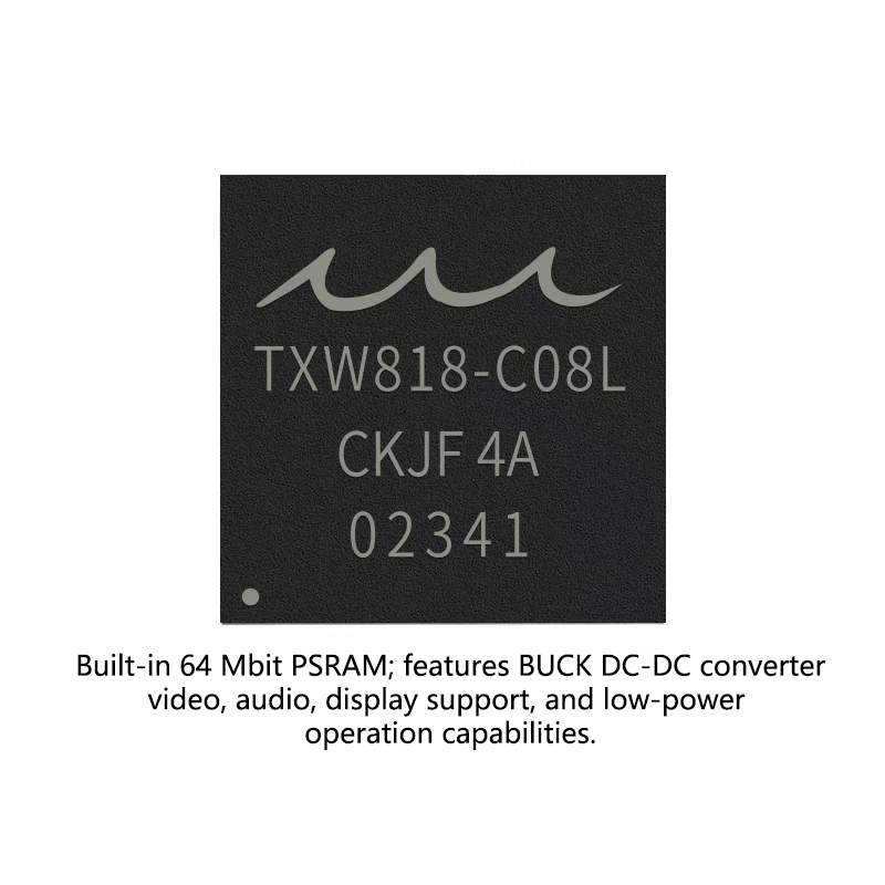 Anjielo  TXW81X: Bluetooth & Wi-Fi Audio/Video SoC (Wi-Fi Series) — Low Power