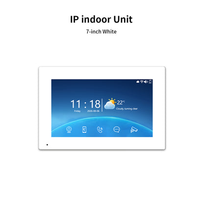 Anjielo IP Video Intercom System with AI Face Recognition, Tuya Smart WiFi, 5-in-1 Unlock, 1080P HD Night Vision & Multi-Story Villa Access Control for Apartment & Building Security