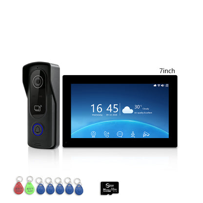Anjielo 2-Wire Video Intercom System with Tuya Smart App, 7"/10" Touch Screen, 1080P HD & IP65 Waterproof Doorbell