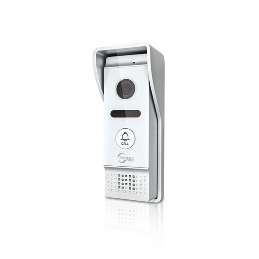 Anjielo Smart 4-Wired Video Door Phone Single Doorbell Waterproof Wide Angle Lens for Villa Apartment