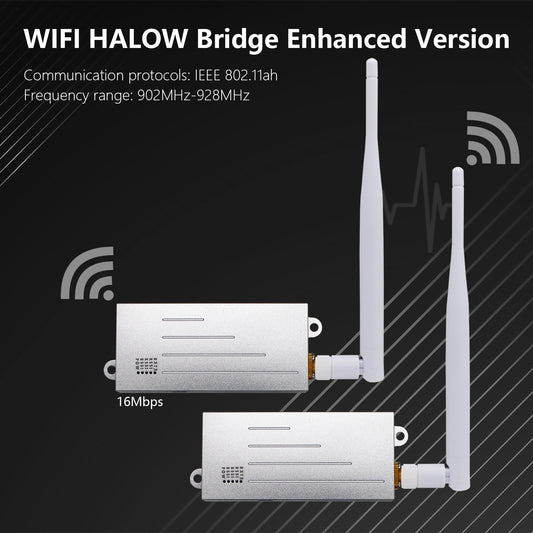 ANJIELO SMART 2024 New WIFI HALOW bridge enhanced versionLonger distance faster speed and stronger penetration