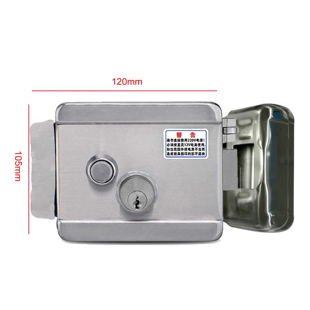 AnjielaSmart Stainless Steel Electronic Control Lock Electric Gate Do ...