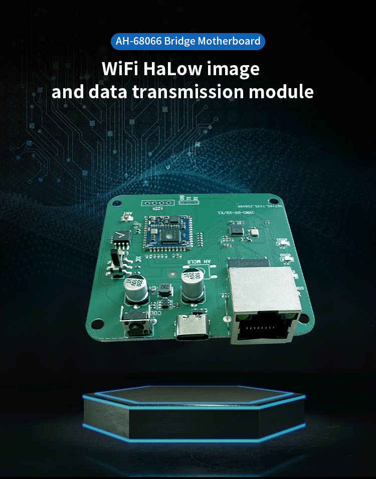 Wifi Halow Bridge Type-c Interface Module Has Fast Speed Strong Penetration And More Stable Network Use