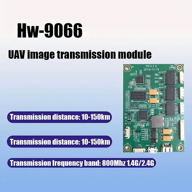 Anjielo wireless image transmission module for long-distance, non-line-of-sight signal transmission covering a distance of 3 to 15 km