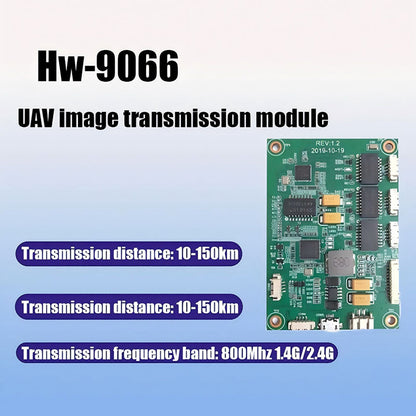Anjielo wireless image transmission module for long-distance, non-line-of-sight signal transmission covering a distance of 3 to 15 km