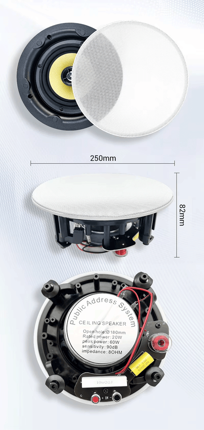 Anjielo 10 Inch Smart Home Touch Control Panel Tuya Wifi Wall Amplifier Built in Zigbee Gateway Support Remote Control