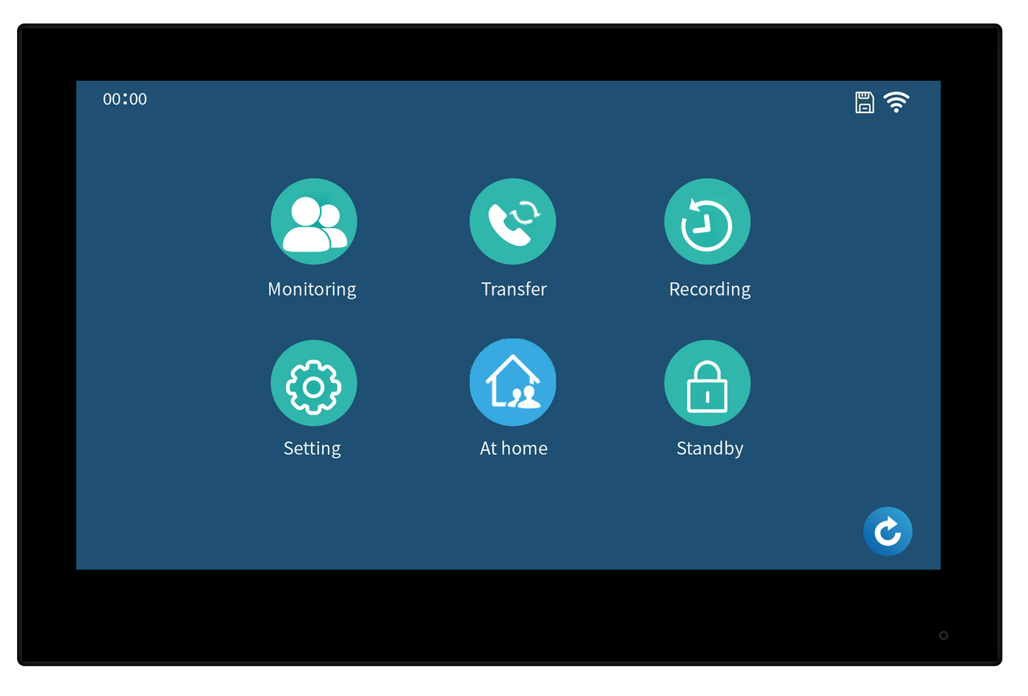 Anjielo Smart 10 inch 1080P Tuya Smart Video Doorphone Metal Doorbell Video Intercom System for Multi-Apartment