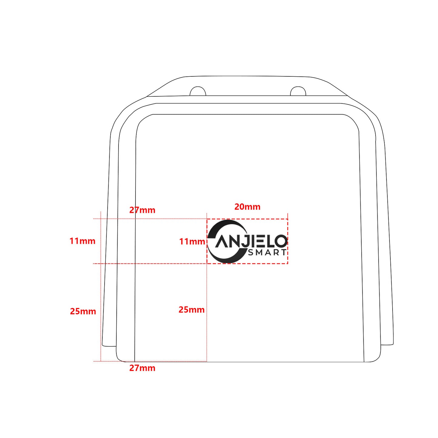 Anjielo Smart Omnidirectional Glue Stick Antenna