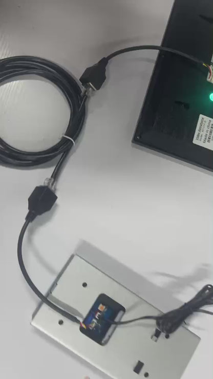 Anjielo 4-pin video intercom connector RJ45 network cable adapter cable