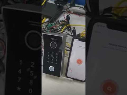 Tuya WiFi Video Doorbell RFID Keypad 1080P Smart Life Camera POE IP Intercom Access Control System Waterproof
