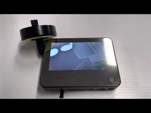 New 1080P Peephole Video Doorbell Camera Wifi Door Bell Viewer