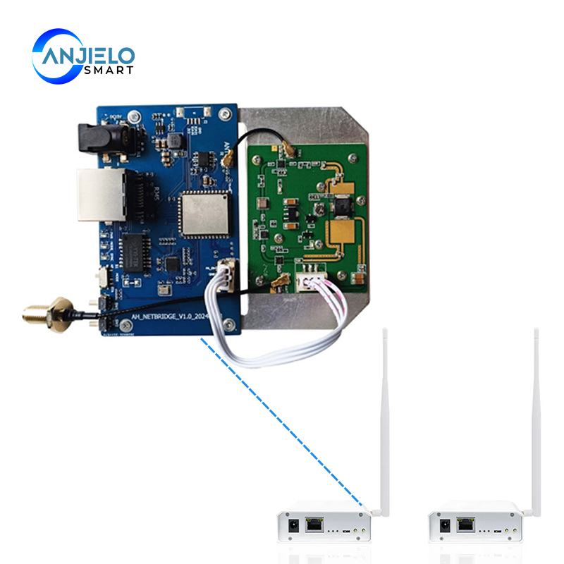 Anjielo Wifi Halow 2w Power Amplifier Provides Reliable, High-Quality, Stable Image Transmission And Is Suitable For Long-Distance Star Network Configurations