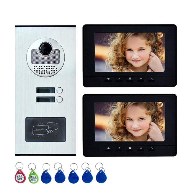 7'' Color Video Intercom RFID Card Camera Video Doorbell with –  Zhongshan Anjielo Smart Technology Co., Ltd