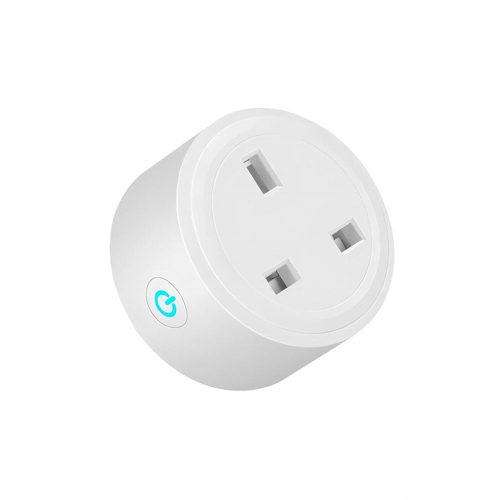 Smart Plug WiFi Socket EU 16A/20A With Power Monitor Timing Function APP  White