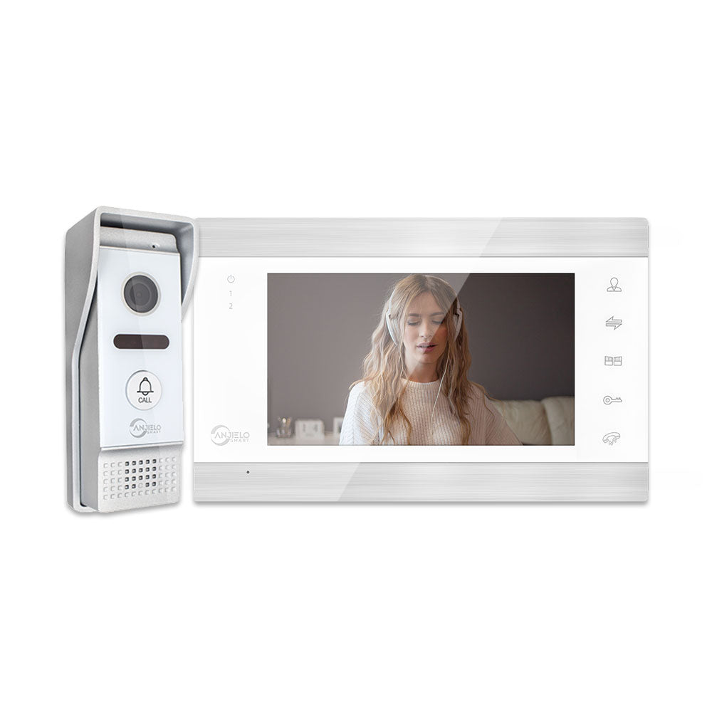 7Inch 1080P Wired Home Video Intercom System Wifi Smart Tuya Video Door Phone Doorbell Camera for Apartment IR Camera