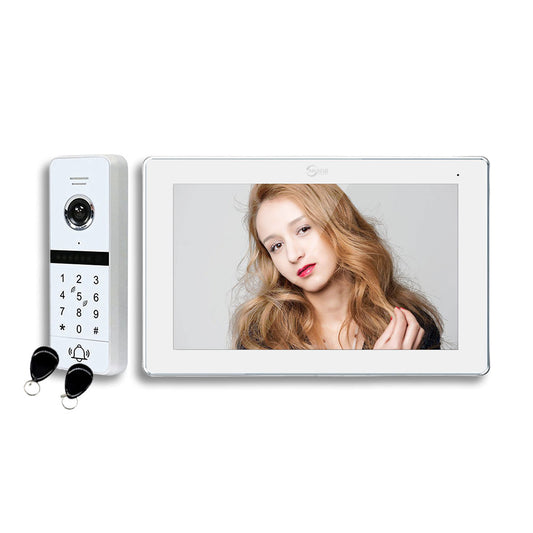 Nouveau Tuya Smart Wifi interphone vidéo interphone 10 pouces HD écran 1080P caméra sonnette extérieure pour la Protection de la sécurité à domicile 