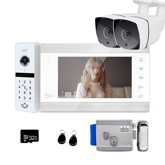 1080P FHD sans fil Tuya maison intelligente sonnette caméra Wifi interphone vidéo pour la maison avec Protection de sécurité de serrure électrique 