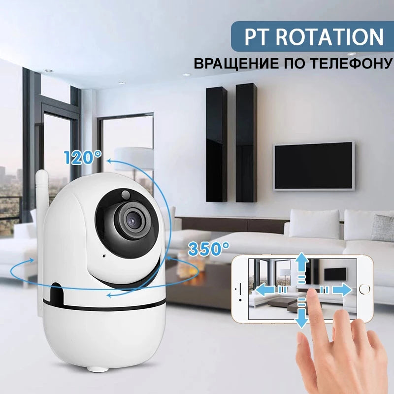 1080P IP Camera Tuya APP Indoor Camera Surveillance WiFi Camera Baby Monitor