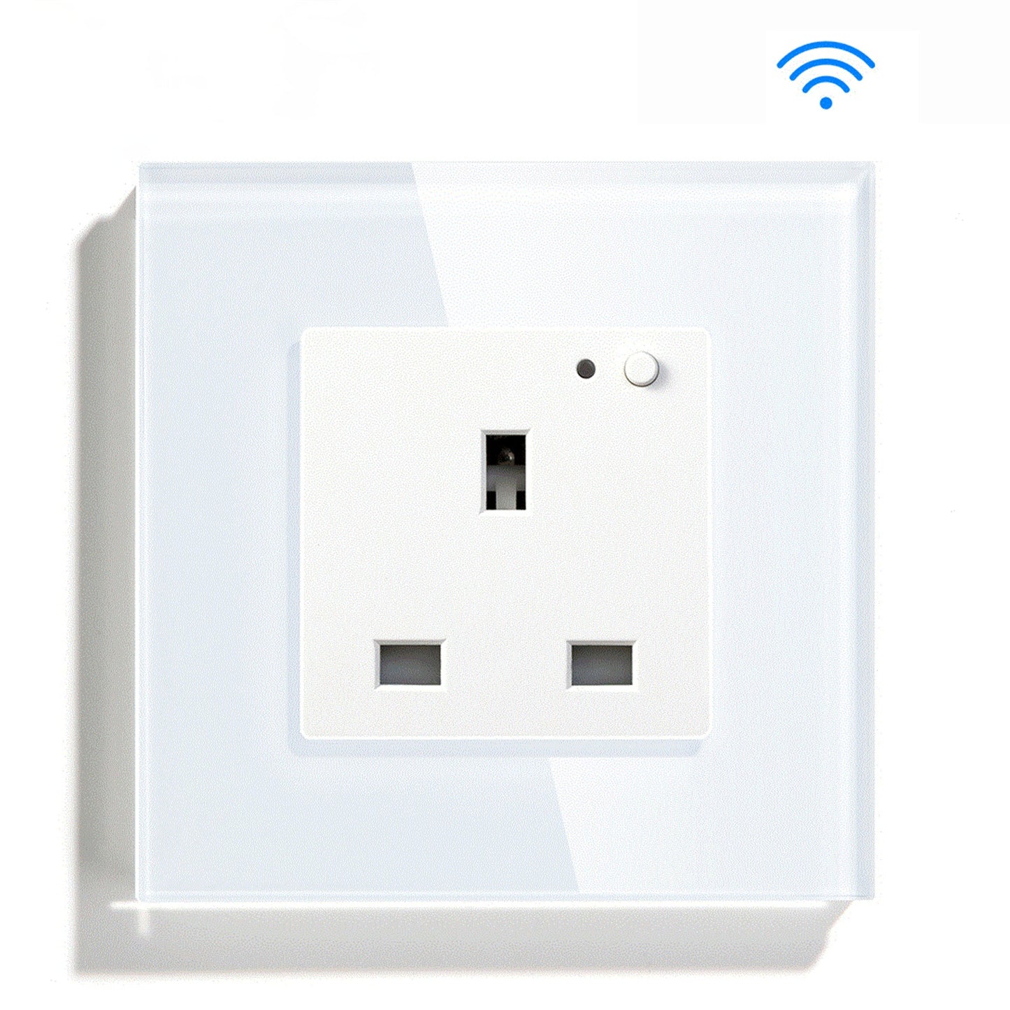 Anjielosmart Tuya WIFI in-Wall Outlets, No Hub Required – Smart Socket Works with Alexa and Google Home, Only 2.4 GHz