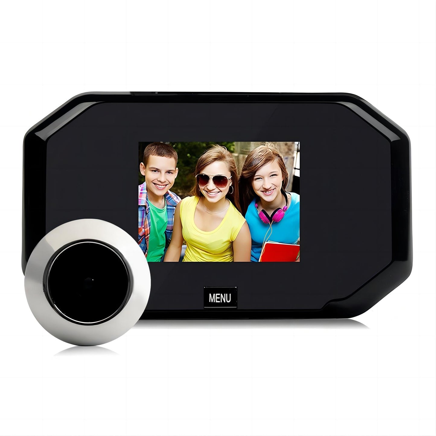 3 inch Video Peephole Hidden Door Camera Recording Doorbell Camera Door Bell Video  Monitor Door Viewer Digital Video-eye