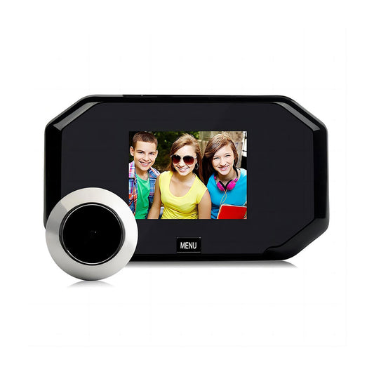 3 pouces vidéo judas porte cachée caméra enregistrement sonnette caméra porte cloche vidéo moniteur porte visionneuse numérique vidéo-oeil