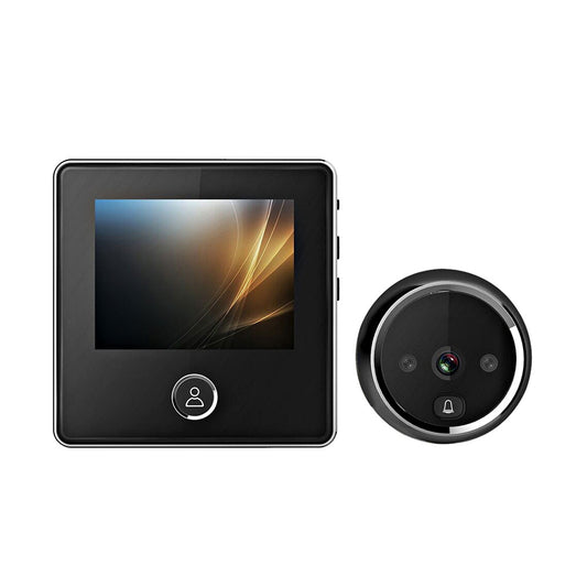 3 pouces écran LCD judas vidéo sonnette spectateur 120 degrés infrarouge vision nocturne sécurité à domicile spectateur anneau sonnette avec caméra 