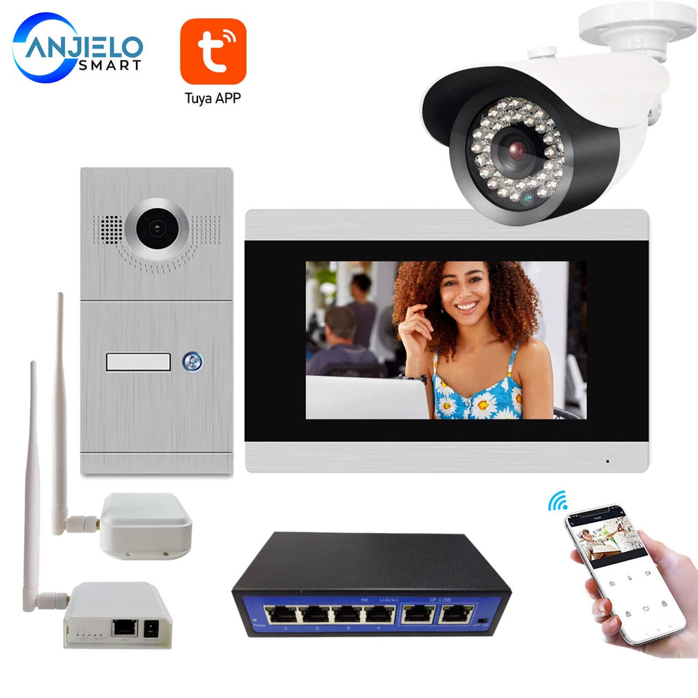 7 Inch Touch Screen WiFi Halow IP Video Intercom System – Zhongshan ...