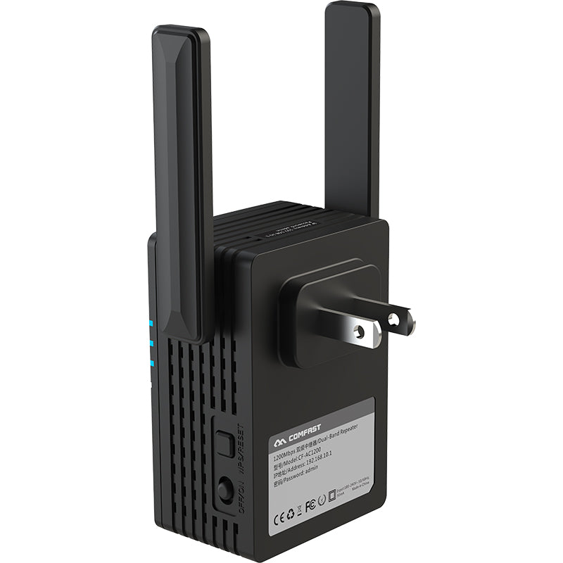 AnjieloSmart WiFi Repeater Signal Extender Wifi Booster with Long Range Coverage